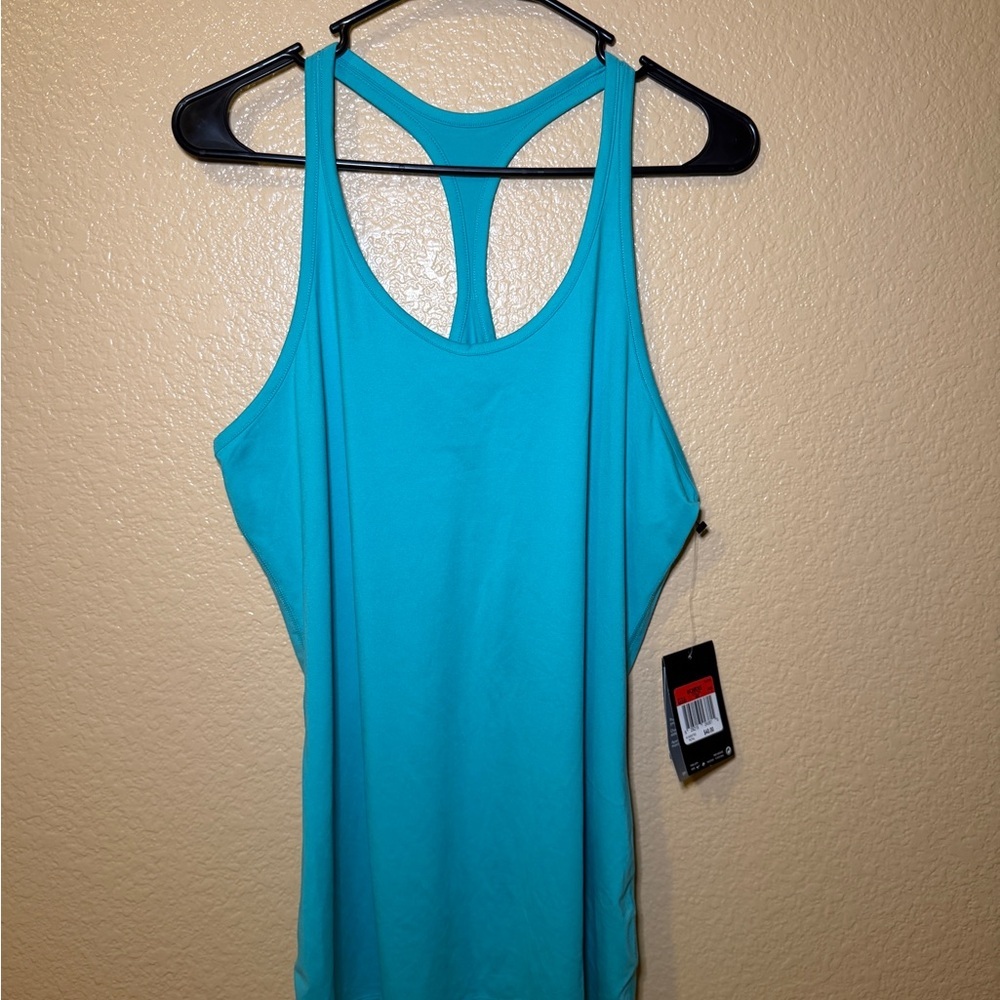 Nike Turquoise Racerback Tank Top
